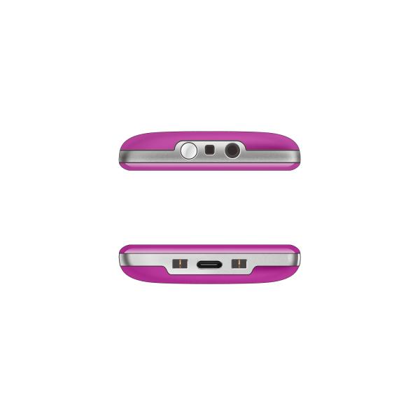 EVOLVEO EasyPhone XR, mobilný telefón pre seniorov s nabíjacím stojanom, ružový 