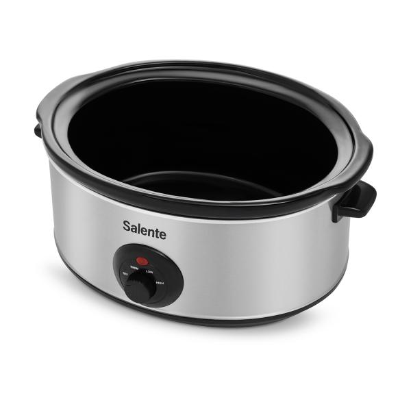 Salente HotPot, pomalý hrniec, 6, 5 l, manuálne ovládanie, nerez 