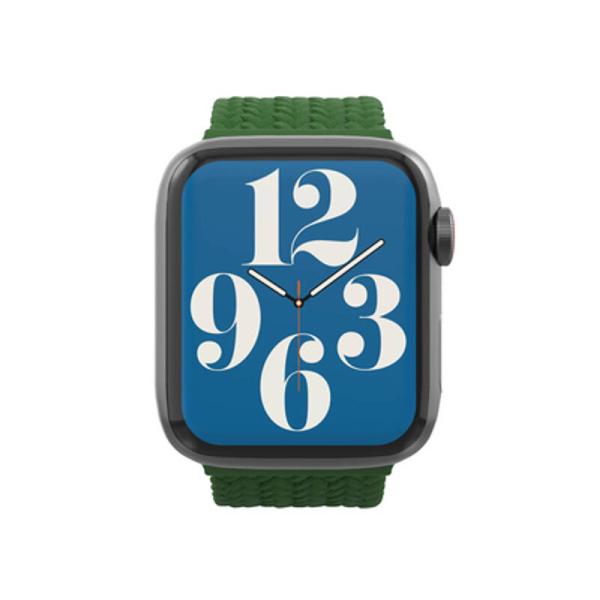 ZAGG remienok Apple Watch 45 44 42mm SM zelená 
