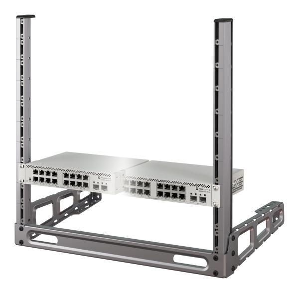MikroTik RMK-2x10/ 19 - 10" Sada pre montáž 2x CSS318-16G-2S+IN do 1U 19" Racku 