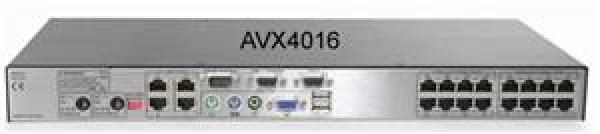 AdderView CATx 4016 AVX4016, 4 lokálni užívatelia