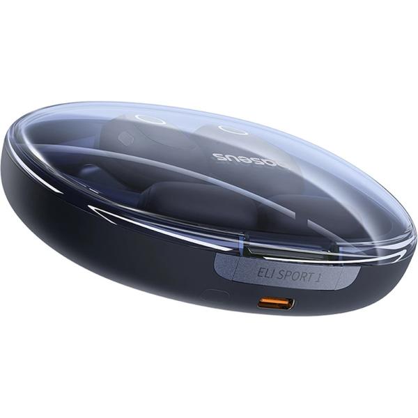 Baseus Bluetooth sluchátka Eli Sport 1 Open-Ear TWS Cosmic Black 