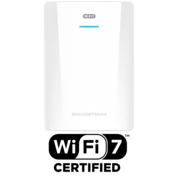 Grandstream GWN7670WM AP, Wi-Fi 7, 802.11be, 2, 5 G Ethernet WAN/ LAN, 256 klientov, 2x2:2 MIMO 