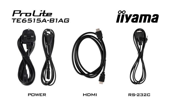 65" iiyama TE6515A-B1AG: IPS, 4K, EDLÁ, NFC 