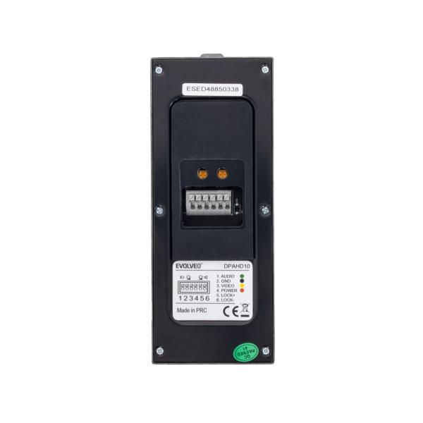 EVOLVEO DoorPhone AHD10, Sada domáceho WiFi videotelefónu s ovládaním dverí a RFID, čierno strieborný 1 