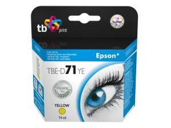 Ink. kazeta TB kompatibilná s Epson T0714 Yellow