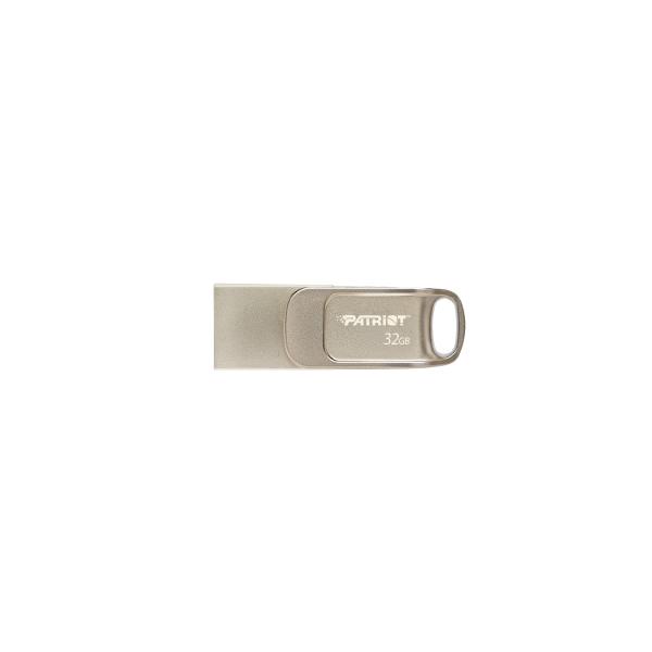Patriot TAB T560 32GB USB 3.2 USB-A + USB-C Strieborná 