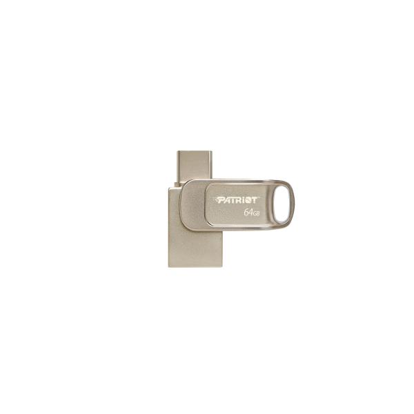 Patriot TAB T560 64GB USB 3.2 USB-A + USB-C Strieborná 