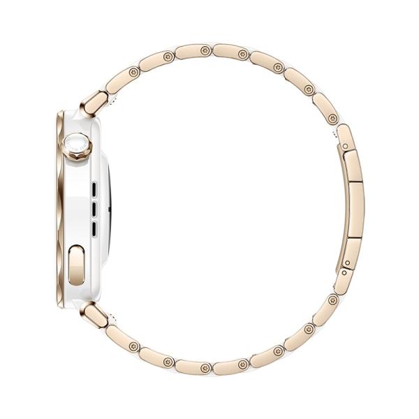 Huawei Watch GT 5 Pro/ 42mm/ Gold/ Elegant Band/ Ceramic White 