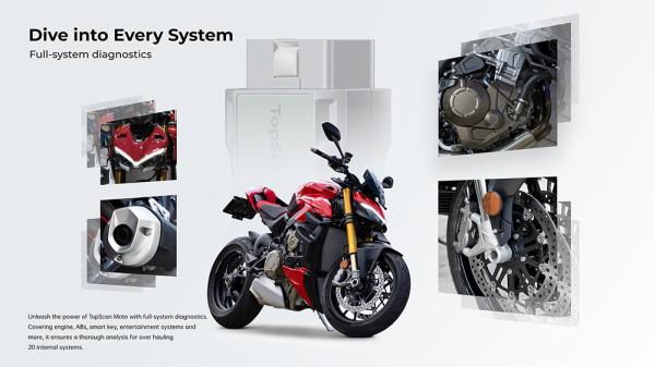 TOPDON diagnostické zariadenie TopScan Moto 