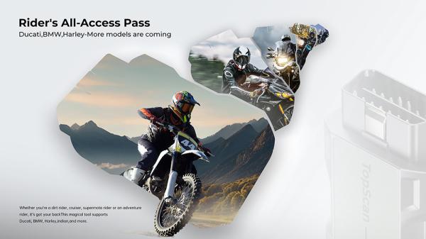 TOPDON diagnostické zariadenie TopScan Moto 