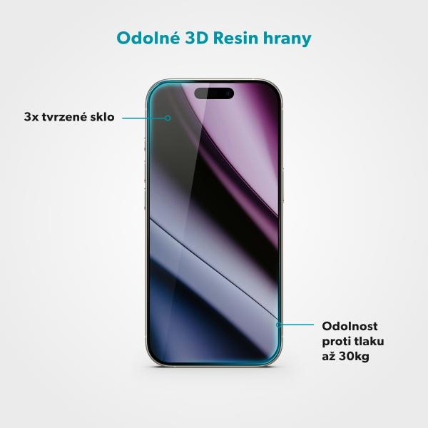 Epico ImpactBuffer Glass 3D for 13/ 13 Pro/ 14/ 16e 