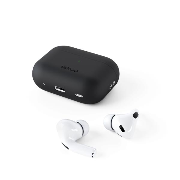 Epico Silicone Cover Airpods Pro 2 - čierna 