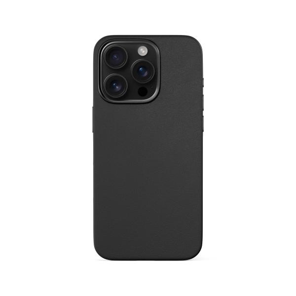 Epico Mag+ kožený kryt iPhone 16 Pro Max - čierna 