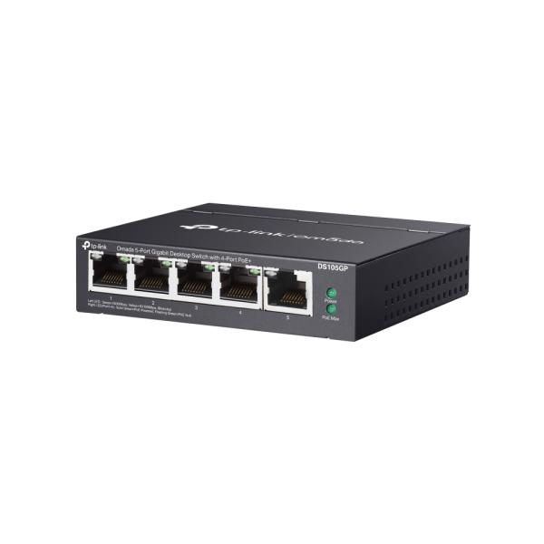DS105GP TP-link Omada 5G, 4 PoE+, switch 
