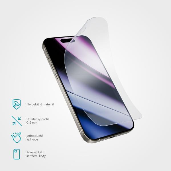Epico Flexiglass iPhone 13/ 14/ 16e/ 17e s aplikátorom 