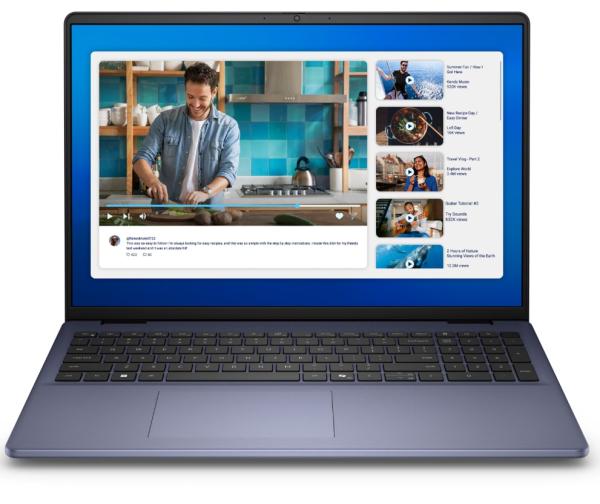 DELL NTB 16 DC16251/ C7-150U/ 32GB/ 1TSSD/ 16" FHD+ / Integrated/ FgrPr/ 3 Cell/ 65W/ WLAN/ Backlit Kb/ W11 Pro/ 3Y PS NBD 