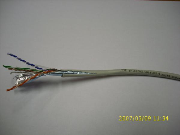 DATACOM FTP Cat5e PVC kábel 305m (lanko) sivý 