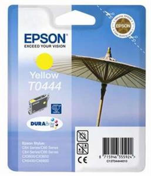 EPSON yellow C64/ C66/ C84/ C86/ CX3650/ CX6400 HiCap T0444 DURABrite