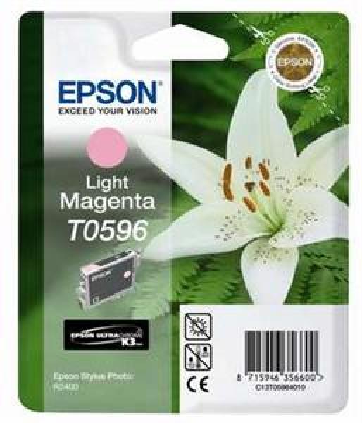 EPSON Ink ctrg light magenta pre R2400 T0596