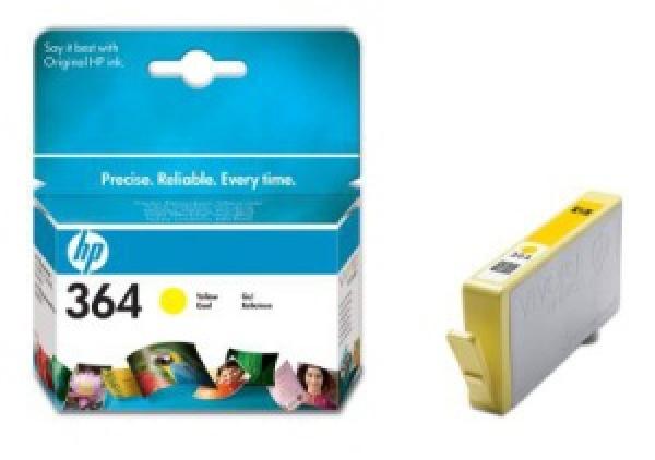 HP 364 - žltá atramentová kazeta, CB320EE