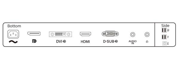 24" LED Philips 241B8QJEB - FHD, IPS, DVI, DP, HDMI 