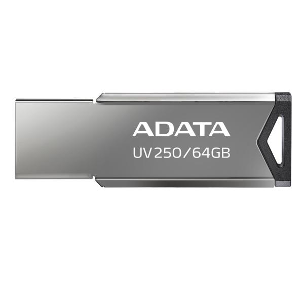 ADATA UV250/ 64GB/ USB 2.0/ USB-A/ Černá