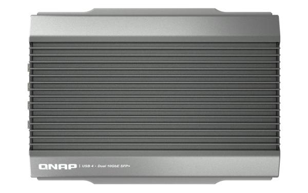 QNAP QNA-UC10G1SF- adaptér USB-C 4 (podpora Thunderbolt 3 a 4) na 2x 10GbE SFP+ (pasívne chladenie) 