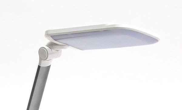 Platinet stolná LED lampa 18W stmievateľná, dotykové ovládanie, USB port, biela 