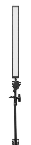 Platinet stolná LED lampa Flexy 10W stmievateľná s klipom, 1 rameno, čierna 