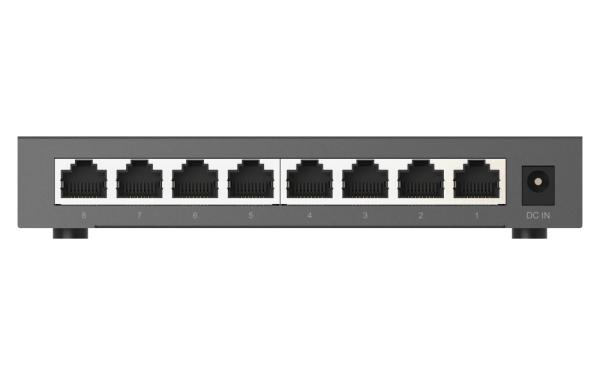 QNAP switch QSW-1108-8T-R2 (8x 2, 5GbE port, pasívne chladenie, podpora 100M/ 1G/ 2, 5G) 