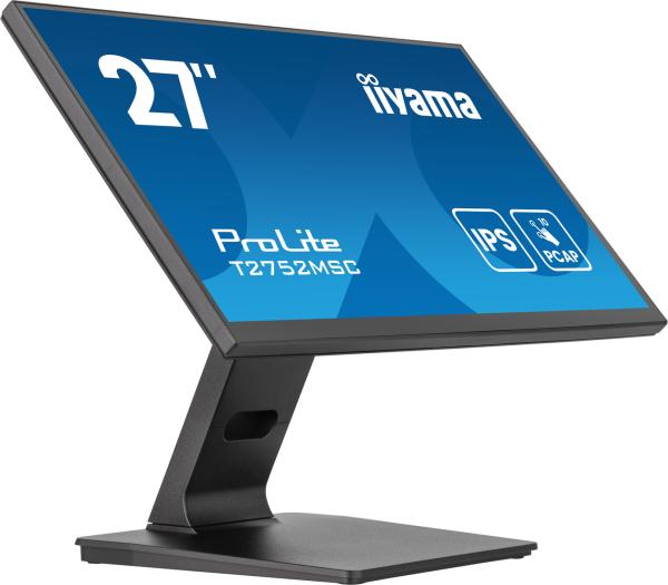 27" iiyama T2752MSC-B1AG:IPS, FHD, 10p 