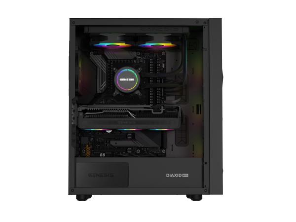 Vodné chladenie Genesis HYDRIA 240, ARGB, čierne 