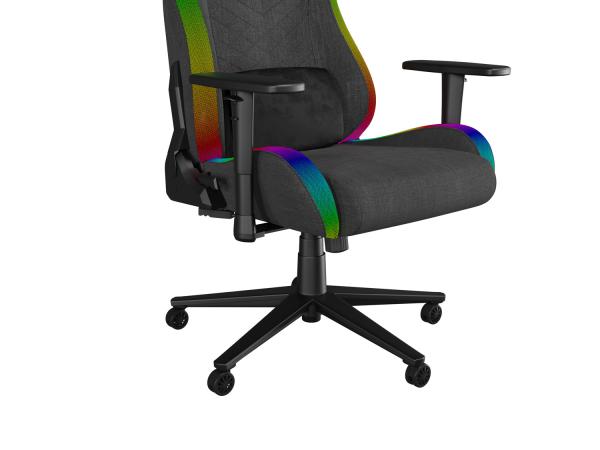Herné kreslo Genesis TRIT 660, RGB, Šedé 