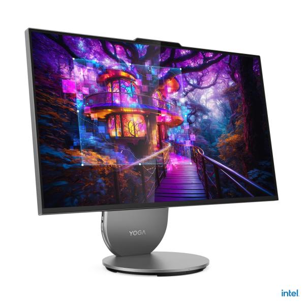 Lenovo Yoga/ AIO 27IAH10/ 27"/ QHD/ U5-125H/ 16GB/ 1TB/ Intel int/ W11H/ Sivá/ 3ROn-Site 