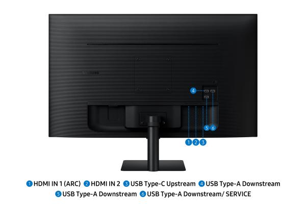 Samsung Smart Monitor/ M70F/ 32"/ VA/ 4K UHD/ 60Hz/ 4ms/ Čierna/ 2R 