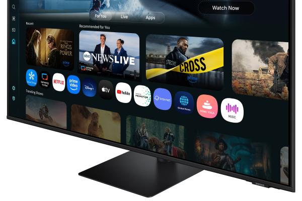 Samsung Smart Monitor/ M70F/ 43"/ VA/ 4K UHD/ 60Hz/ 4ms/ Čierna/ 2R 