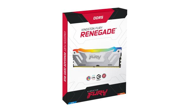 DDR 5....    24GB . 8800MHz. CL42 FURY Renegade RGB White Kingston XMP 
