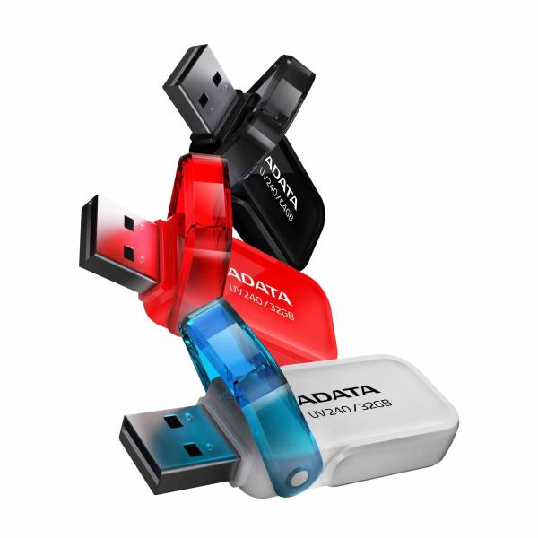 ADATA UV240/ 32GB/ USB 2.0/ USB-A/ Biela 