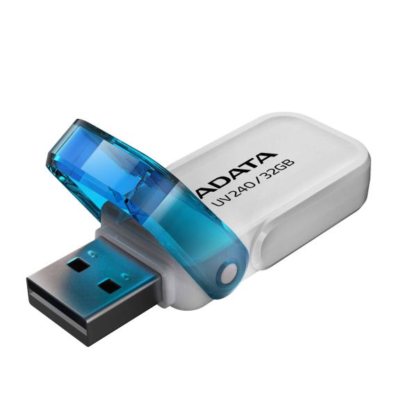 ADATA UV240/ 32GB/ USB 2.0/ USB-A/ Biela 