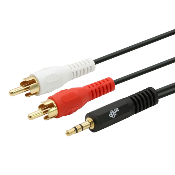TB Touch Cable 3, 5mm Mini Jack -2x RCA M/ M 2, 5m