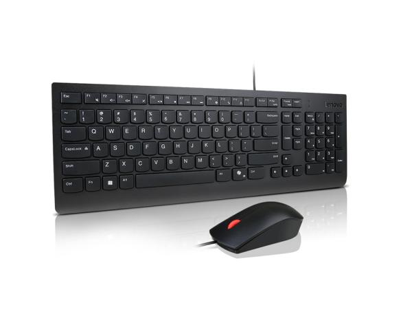 Lenovo Essential Wired Keyboard and Mouse A1 US sE 
