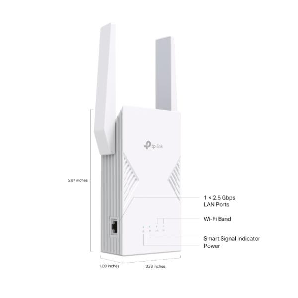 TP-Link RE235BE BE3600 Wi-Fi 7 Range Extender 
