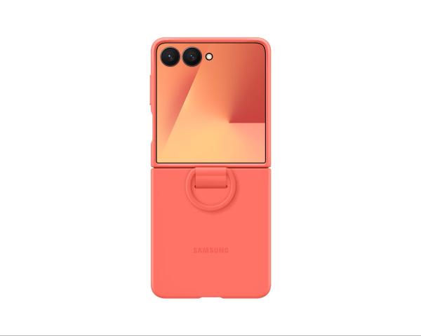 Samsung Silikónový kryt s držiakom na prst Flip7 Red 