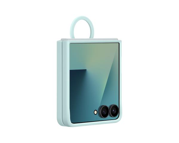 Samsung Silikónový kryt s držiakom na prst Flip7 Mint 