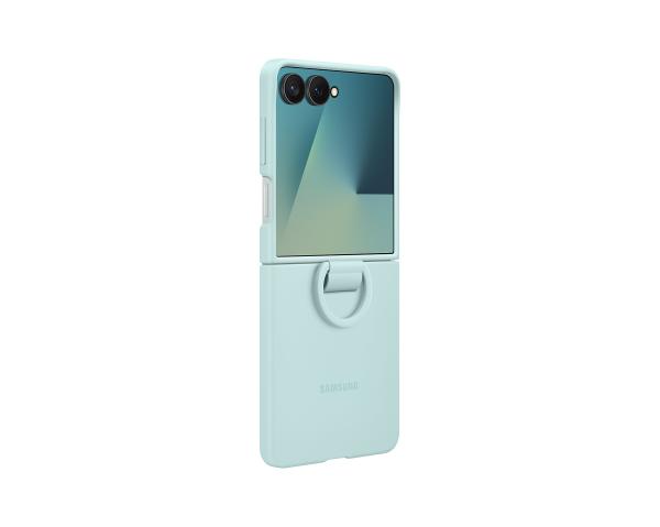 Samsung Silikónový kryt s držiakom na prst Flip7 Mint 