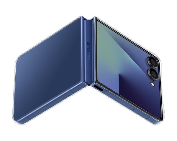 Samsung Priehľadný zadný kryt Flip7 Transparent 