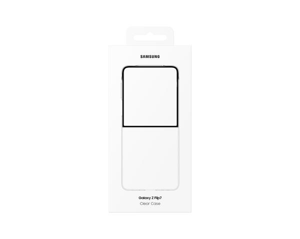Samsung Priehľadný zadný kryt Flip7 Transparent 