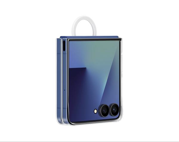 Samsung Zadný kryt s držiakom na prst Flip7 Transparent 