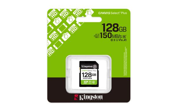 Kingston Canvas Select Plus/ SDXC/ 128GB/ UHS-I U1 / Class 10 